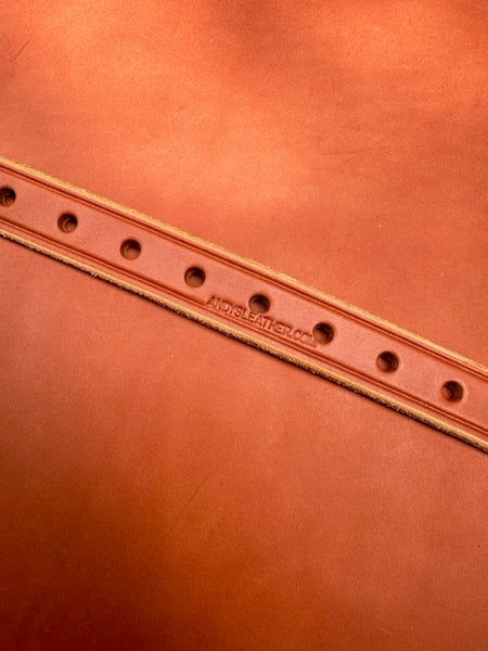 London Tan bridle leather rifle slings (choose your style)
