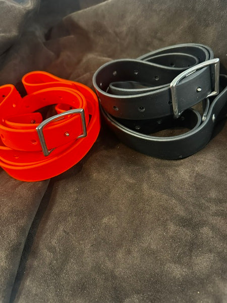 Discounted Biothane Rhodesian™ Slings (black and hunter orange)
